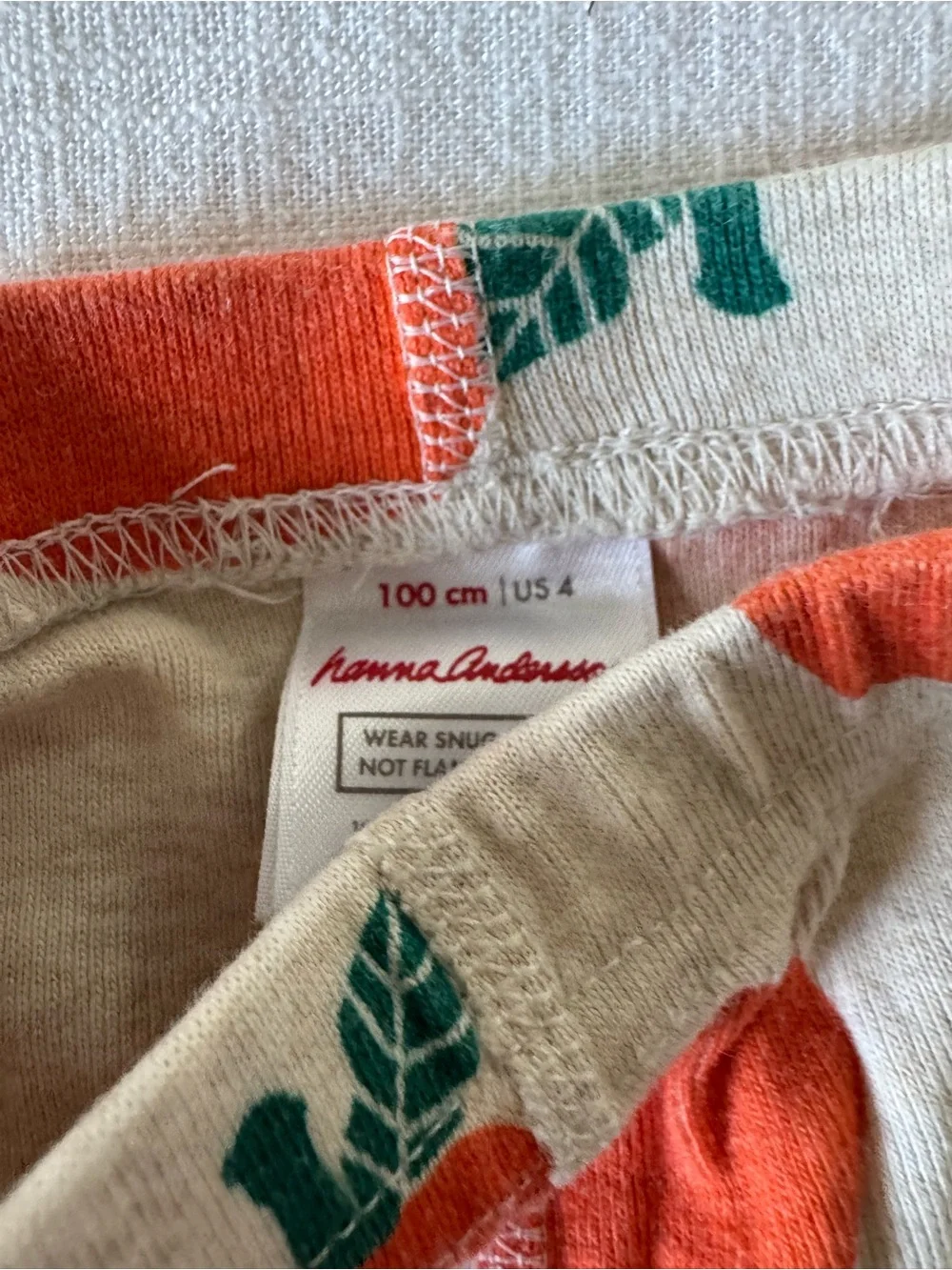 Hanna Andersson Jack O’ Lantern PJs size 4 (100 cm)